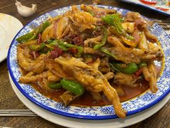 鸡爪-老钟家烤羊排·敦伊阁清真餐厅胡羊焖饼