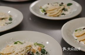 Autumn Pear Cucumber Mint Burrata