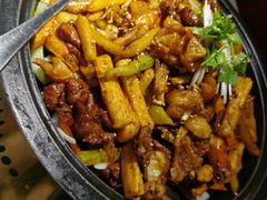 干锅牛蛙虾-蓉幸会川菜(苏宁广场店)
