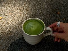 热青苔&nbsp;Matcha&nbsp;Latt-SorSod 咖啡&食堂