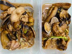 花蚬子炖茄子-品味居·首店·大连鲜活海鲜大连菜(东港店)