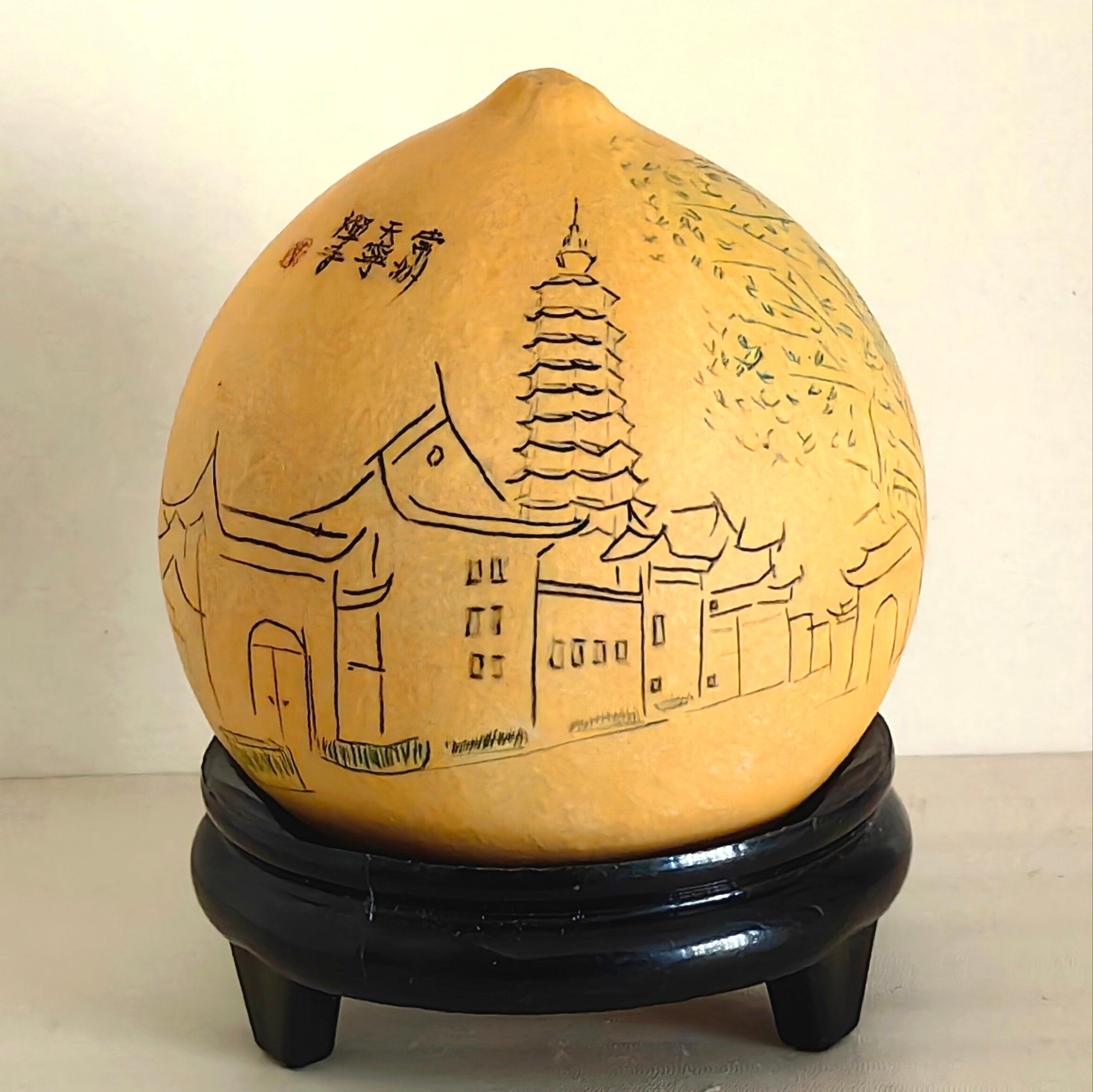 葫芦雕刻天宁禅寺