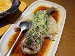 广式清蒸鲈鱼-鸽味轩·粤菜小馆(高楼门总店)