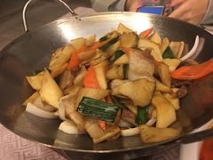 干锅杏鲍菇-千岛湖丽景酒店-中餐厅