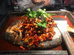 -探鱼·鲜青椒爽麻烤鱼(广州花都来又来店)