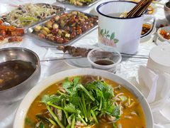 炝锅面-路书奇炝锅绿豆面(万客隆店)