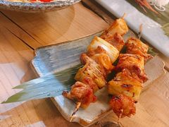 酱烤京葱鸡肉-鸟鸣门屋台料理(金帝银泰店)