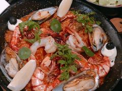 西班牙传统海鲜烩饭-C&R西班牙餐厅