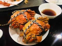 大闸蟹-上海锦江汤臣洲际大酒店壹阶层