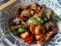 虾仁腰花麻酱拌面-腔调面(斜土路店)