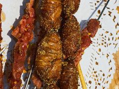 烤蚕蛹-老胖串店(山大路店)