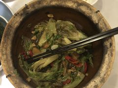 粤式虾膏啫生菜-尚一汤 广东炖汤(金桥国际店)