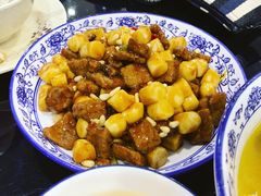 松子牛肉炒年糕-兔爸私家小厨(新北万达店)