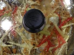 豆酱杂鱼煲-郑厨私房菜