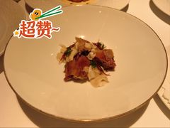 象拔蚌与鸭肉清汤-翡翠36餐厅(浦东香格里拉店)