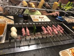 -長壹旋转烤吧 农家鸡火锅