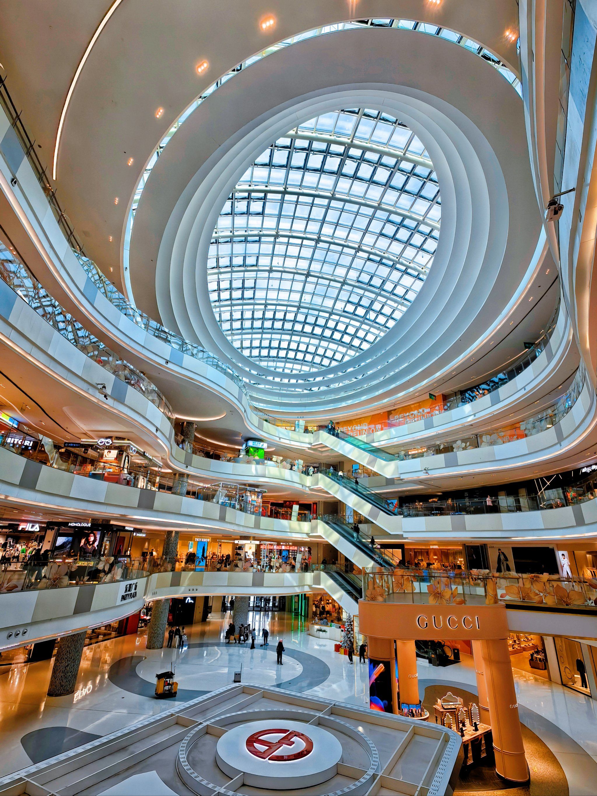 欢游七宝万科广场,冬遇绮梦,商场的节日氛围太浓啦