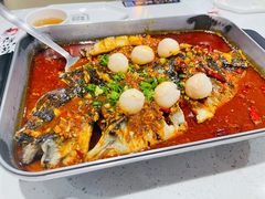 荔枝香辣清江鱼-鱼酷活鱼烤鱼(中联广场店)