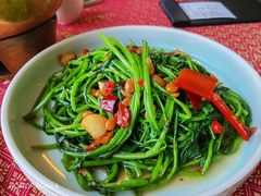 爆炒通心菜-南沙游艇会·大兵船餐厅