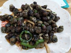 紫苏酸笋炒石螺-南记食粥坊·宵夜大排档(莲花总店)