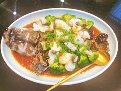 葱油淋老虎斑-喜粤8号(四海唐人街店)