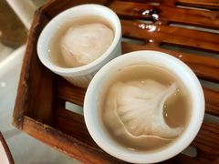 花旗参汤虾饺-中西名菜(增城店)