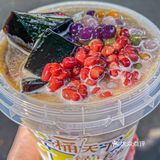 多少次来北京路就为了这一大桶豆沙牛乳！