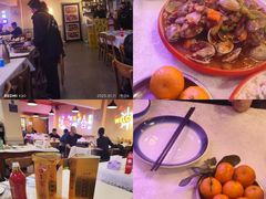 -海盗船. 龙虾烧烤. 酒馆