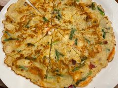 海鲜饼-青瓦餐厅·生鱼片·韩园烤肉(西塔店)