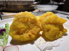 白洋淀虾肉藕饼-小放牛河北菜(长安万达店)