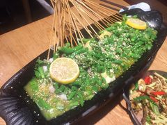 青椒烤鱼片-成都吃客(九眼桥店)