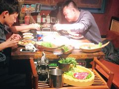 包厢-老牌坊云南鱼豆花火锅(哈西万达店)