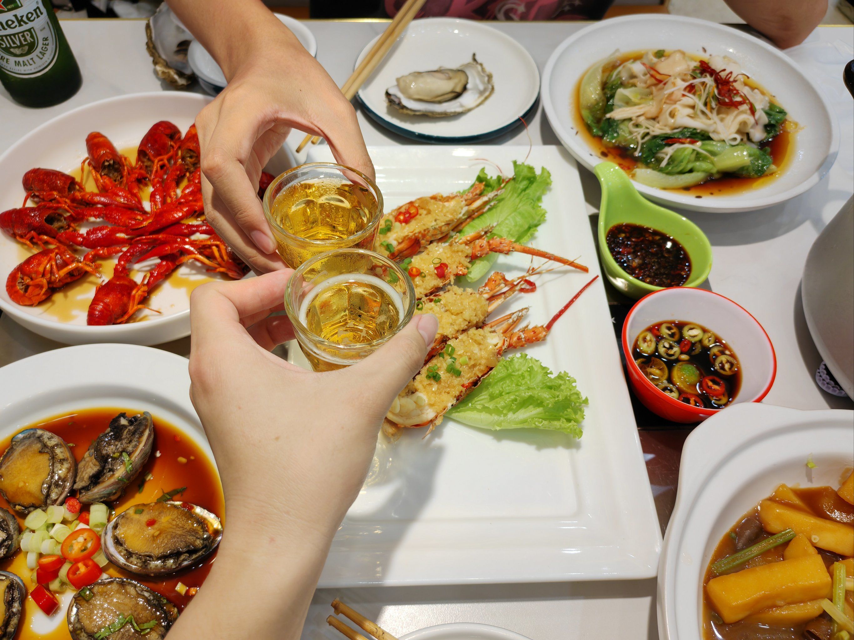 和朋友一起的美食大餐