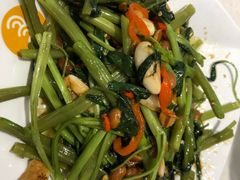 泰式飞天炒通菜-龙记·香港茶餐厅(海上世界店)