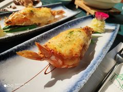 沙汁海胆焗印尼老虎虾-T館·花园艺术餐厅