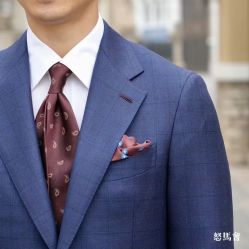 -怒马会 全麻衬西装高级定制