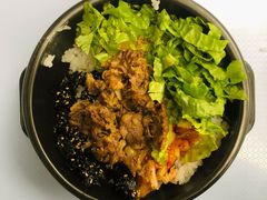 烤肉拌饭-北大家园食堂