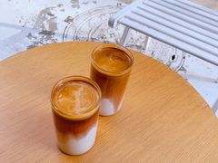 红豆沙拿铁-Line 咖啡(石厦花园店)