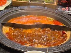 番茄鸳鸯锅底锅底-袍家大院重庆火锅(文安路店)