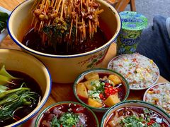 -拈签一笑黄牛肉辣卤串串