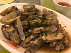 葱姜炒蛏子-沈家门海鲜夜排档(东港店)