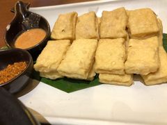 香煎石屏豆腐-云海肴·汽锅鸡·云南菜(苏州中心店)