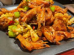 干锅虾加鸡翅-炭舍干锅·烤鱼(扬名广场店)