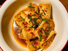 自制石磨豆腐-李久其家民间餐厅(梅溪湖店)