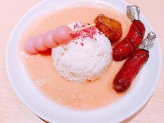 樱花奶炖香肠汉堡-吉野家(上海美罗城店)