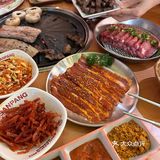 韩国烤肉料理 艾特你的饭搭子请你吃 一起吃烤肉吧