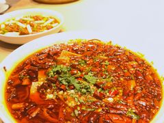 风味毛血旺-柴门头啖汤·经典川菜·慢火汤品(锦城万达店)