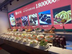 自助调料区-鸽子侯·家宴·平价海鲜(市图书馆店)