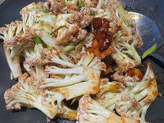 干锅有机菜花-纪林菜馆·博山菜老字号(华光路店)
