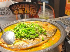 鲜青椒爽麻烤鱼-探鱼·鲜青椒爽麻烤鱼(天一广场店)